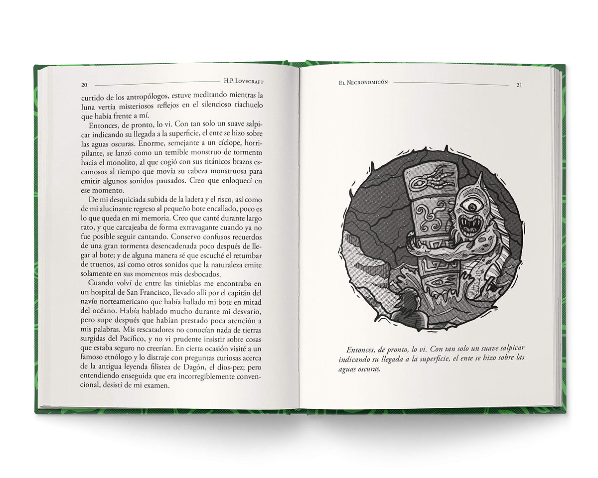 El Necronomicón (Platino Clásicos Ilustrados) - H.P. Lovecraft