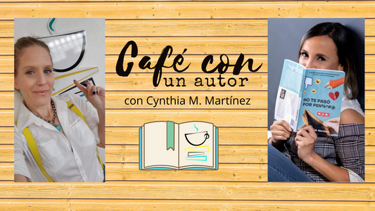 Café con un autor - Cynthia M. Martínez