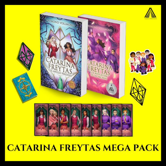 Catarina Freytas Mega Pack y Fan Pack