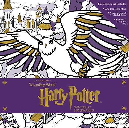 Harry Potter: Winter at Hogwarts: A Magical Coloring Set - Candlewick