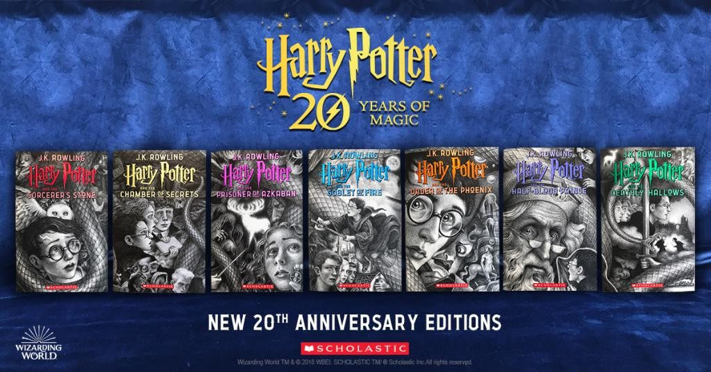 Harry Potter 20th Anniversary Edition (Books 1-7)